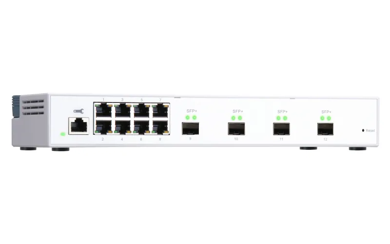 QNAP QSW-M408S Netzwerk-Switch Managed L2 Gigabit Ethernet (10/100/1000) Weiß – Bild 3
