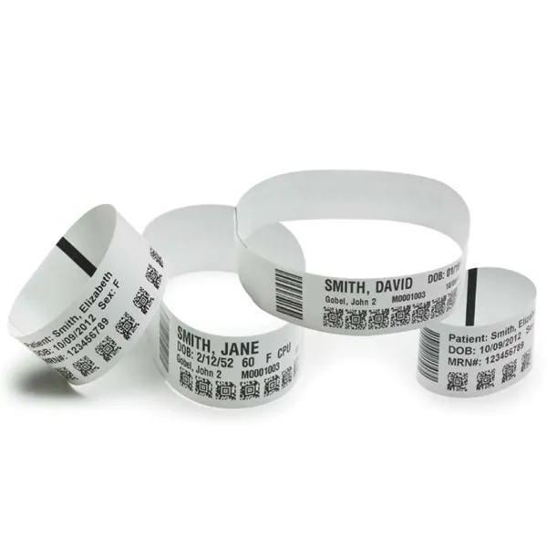 Zebra Z-Band UltraSoft Wristband Weiß, Ultra Soft 175/roll 6/box Printed
