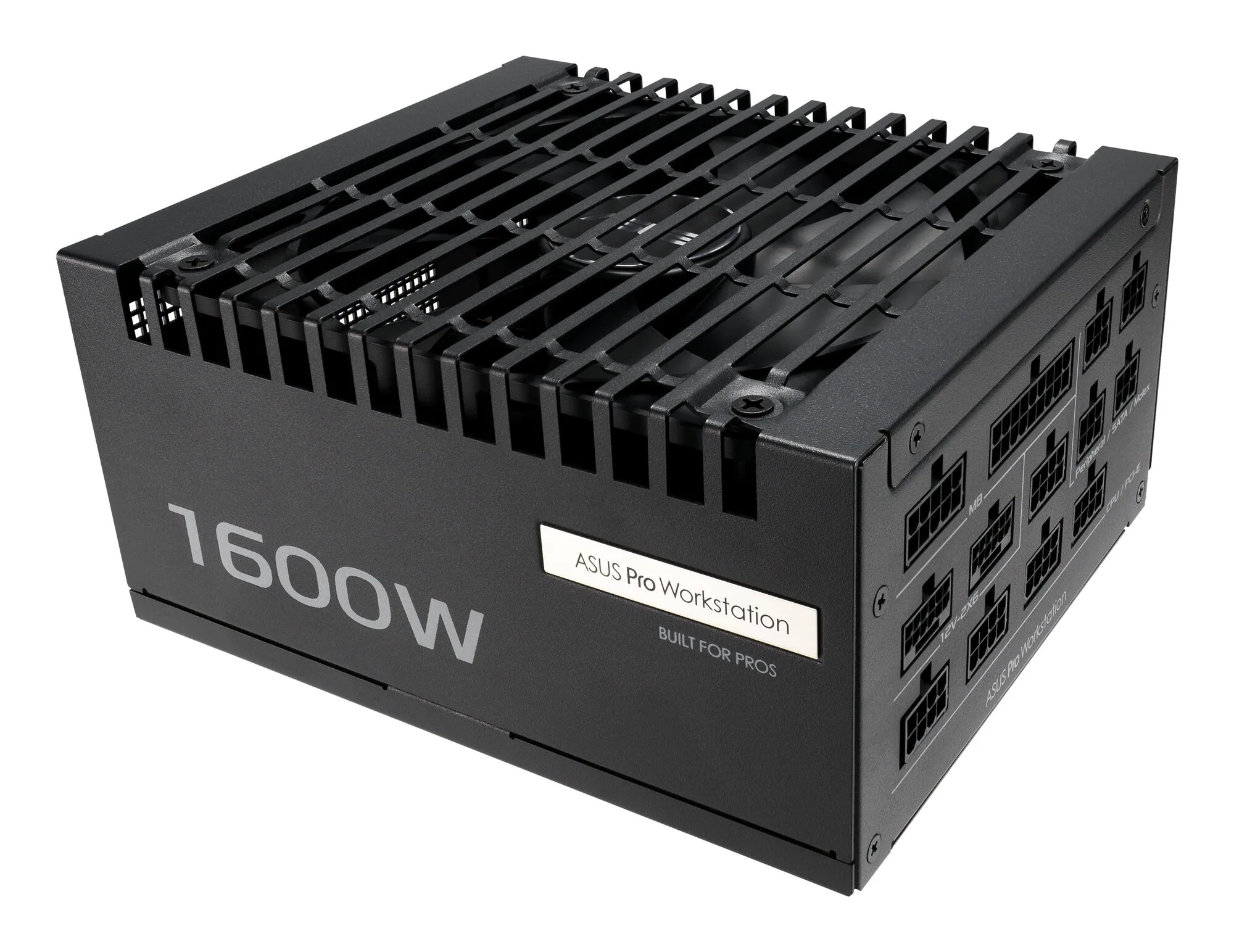 ASUS Pro WS 1600W Platinum Netzteil 20+4 pin ATX ATX Schwarz – Bild 3