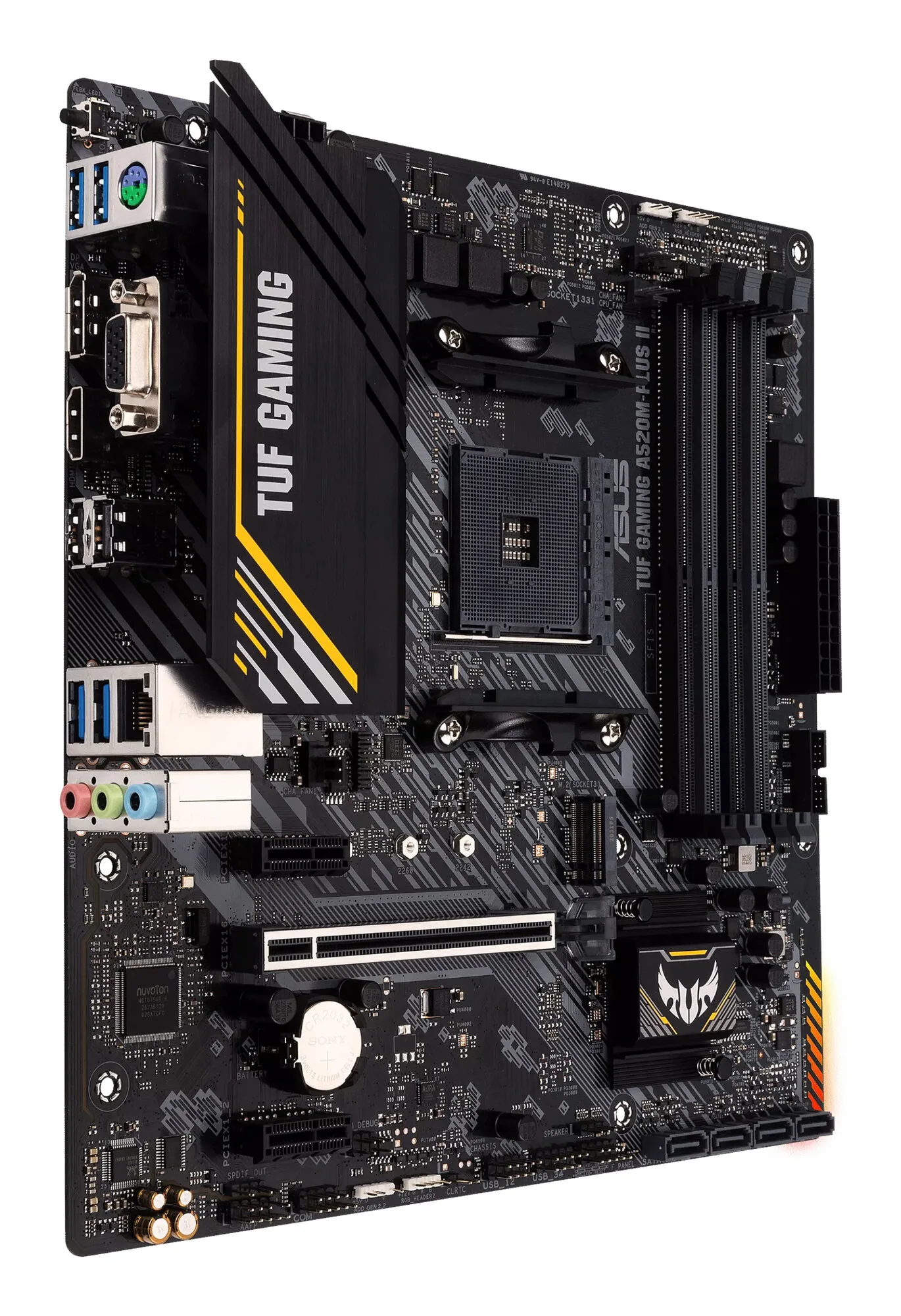 ASUS TUF GAMING A520M-PLUS II AMD A520 Sockel AM4 micro ATX – Bild 3