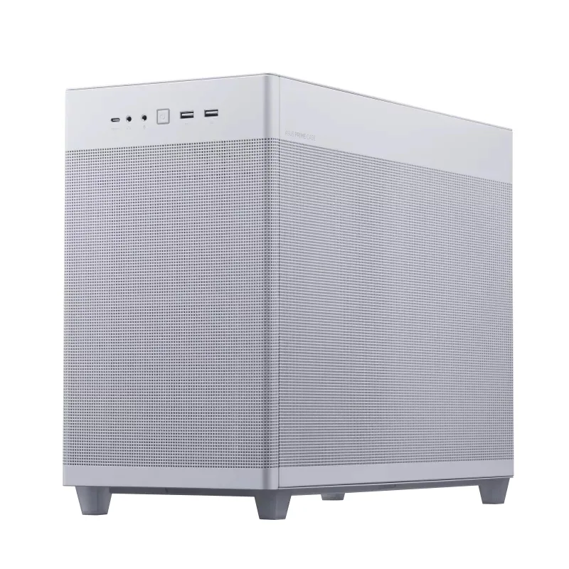 ASUS PRIME AP201 CASE TG WHITE Mini Tower Weiß – Bild 6