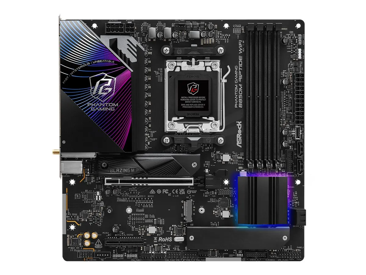 ASRock B850M Riptide WiFi AM5 mATX HDMI/DP DDR5