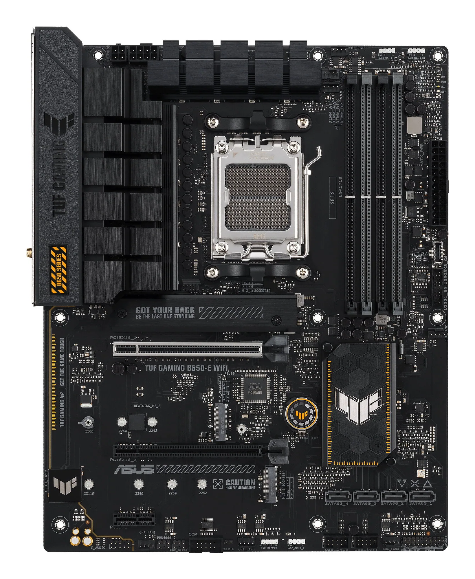 ASUS TUF GAMING B650-E WIFI AMD B650 Sockel AM5 ATX – Bild 3