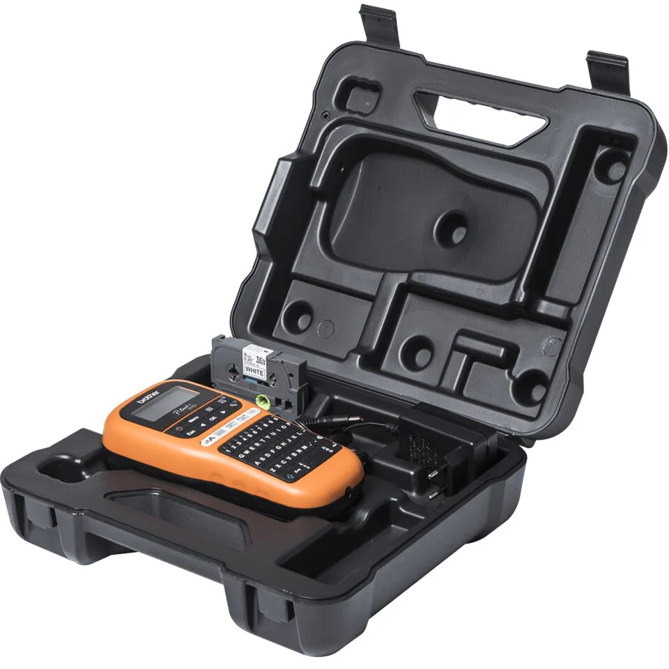 Brother PTE110VPYP1 Etikettendrucker 180 x 180 DPI 20 mm/sek TZe QWERTY – Bild 1