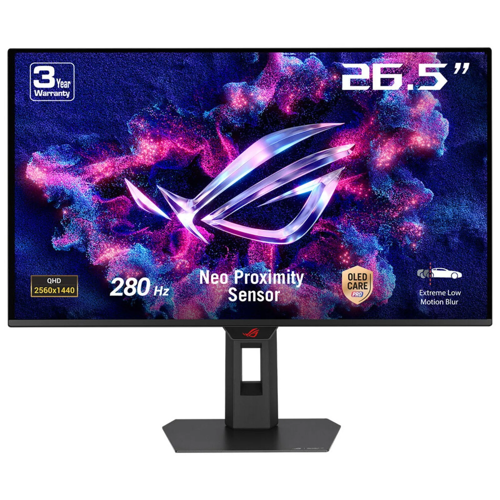 ASUS ROG Strix OLED XG27ACDMS Computerbildschirm 67,3 cm (26.5") 2560 x 1440 Pixel Quad HD QD-OLED Schwarz – Bild 1