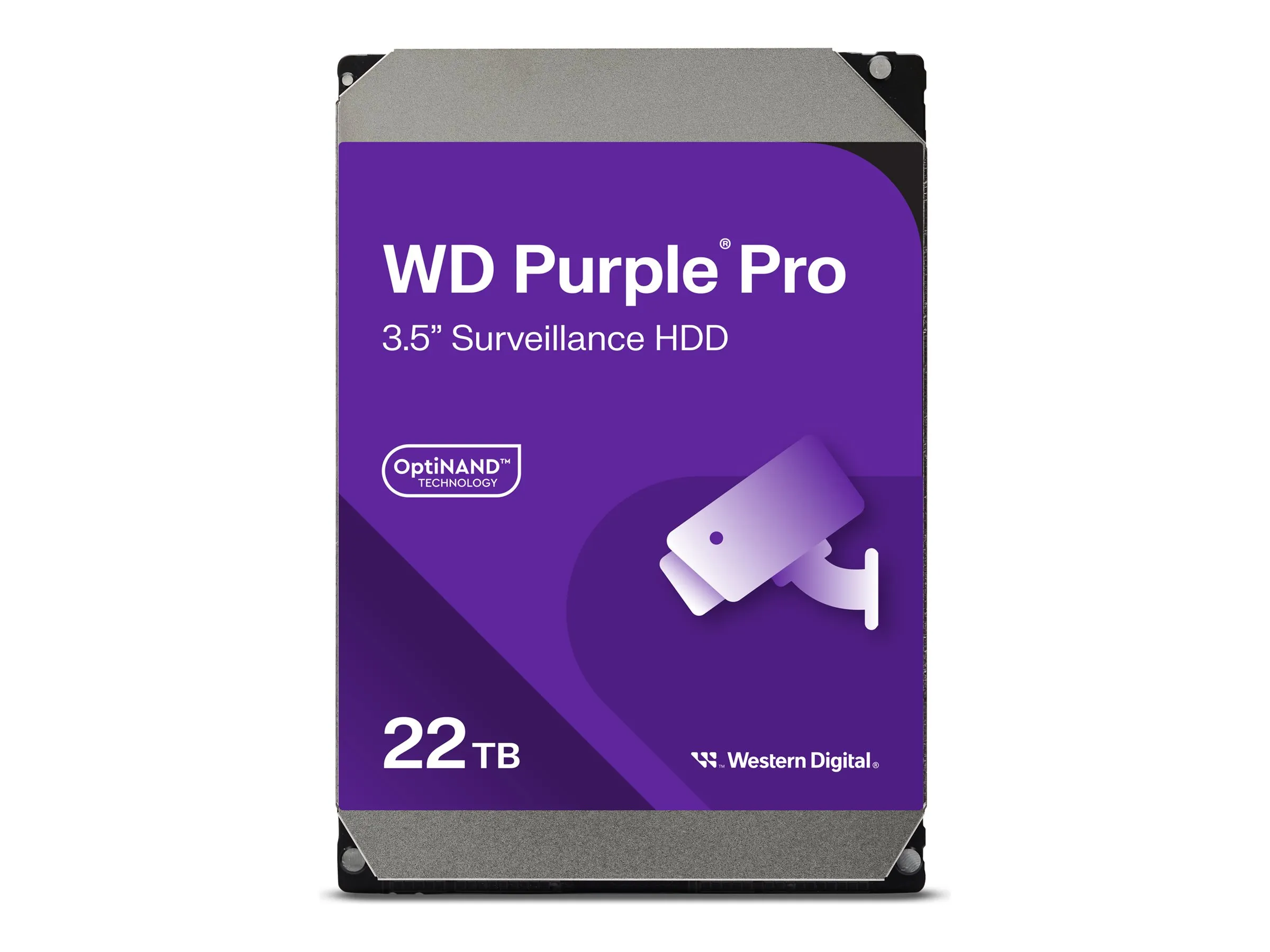 WD Purple Pro 8.9 cm (3.5") 22 TB SATA3 7200 512 MB WD221PURP intern