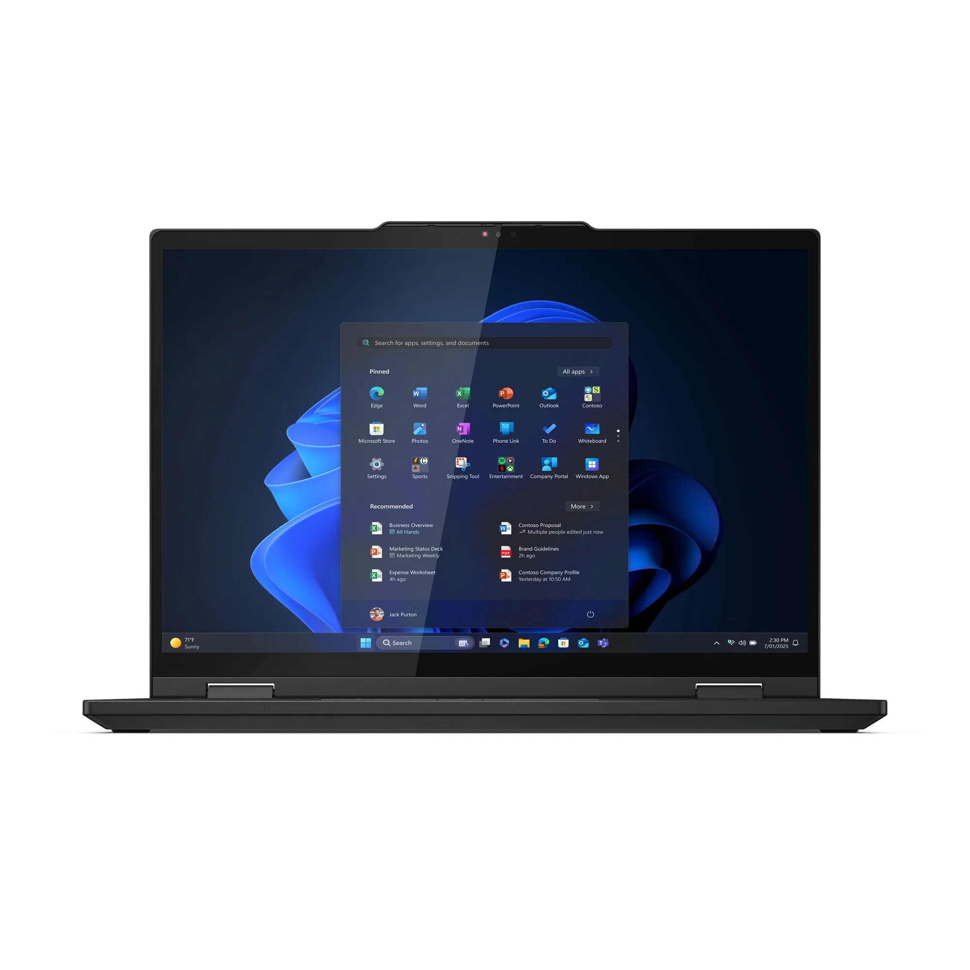 Lenovo ThinkPad T14s 2-in-1 Gen 1 Intel Core Ultra 7 255U Hybrid (2-in-1) 35,6 cm (14") Touchscreen WUXGA 32 GB LPDDR5x-SDRAM 1 TB SSD Wi-Fi 7 (802.11be) Windows 11 Pro Schwarz Deutsch – Bild 3