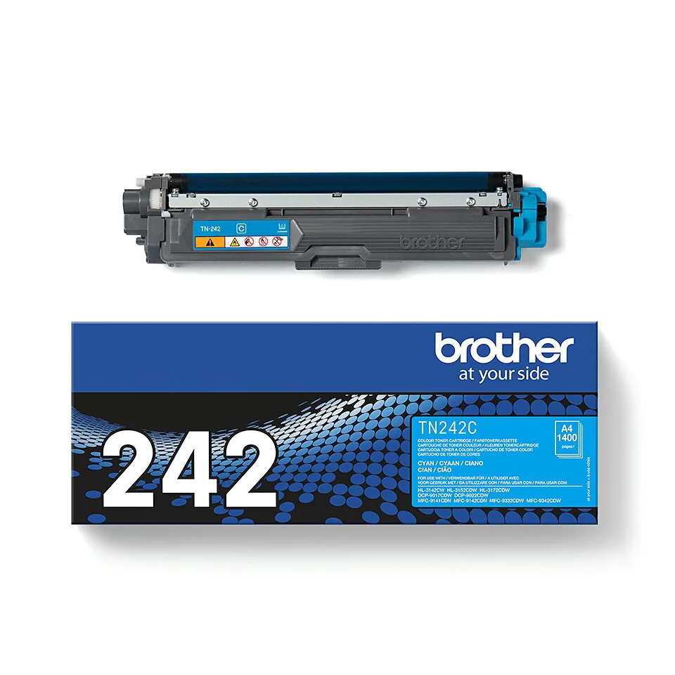 Brother TN-242C Tonerkartusche 1 Stück(e) Original Cyan – Bild 2