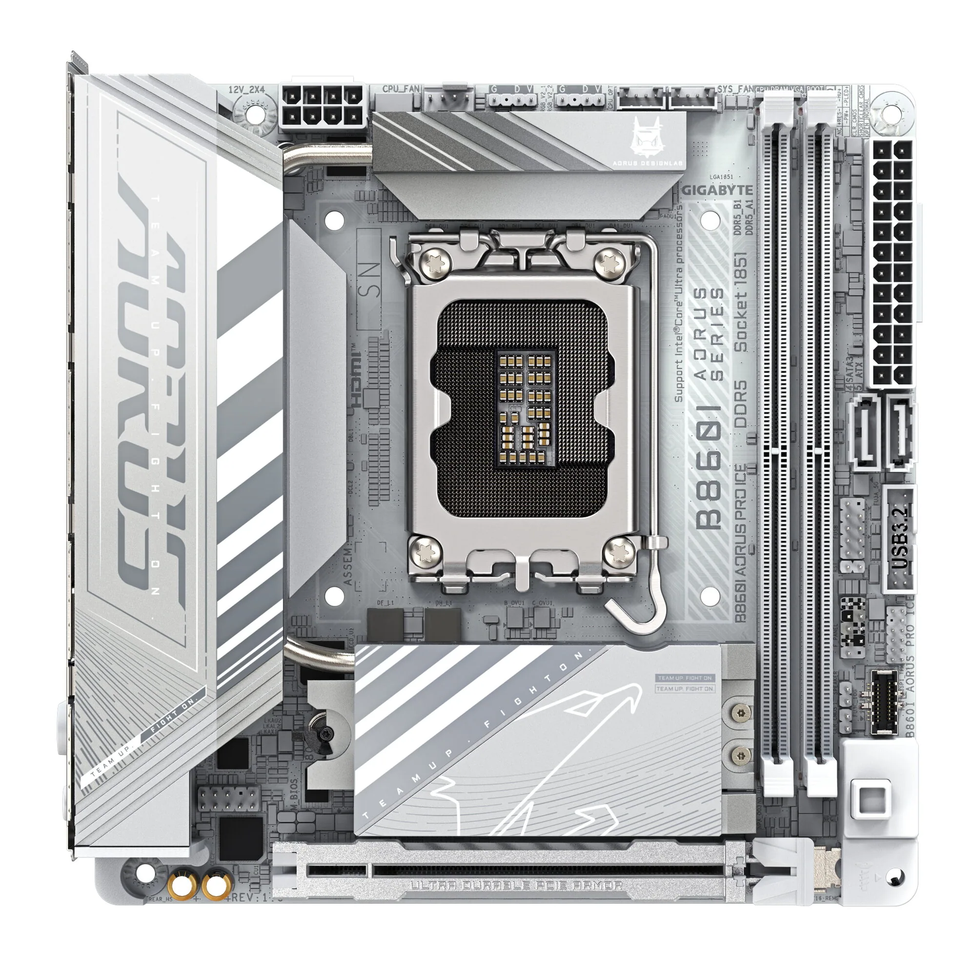 GIGABYTE B860I AORUS PRO ICE Mainboard – Bild 2
