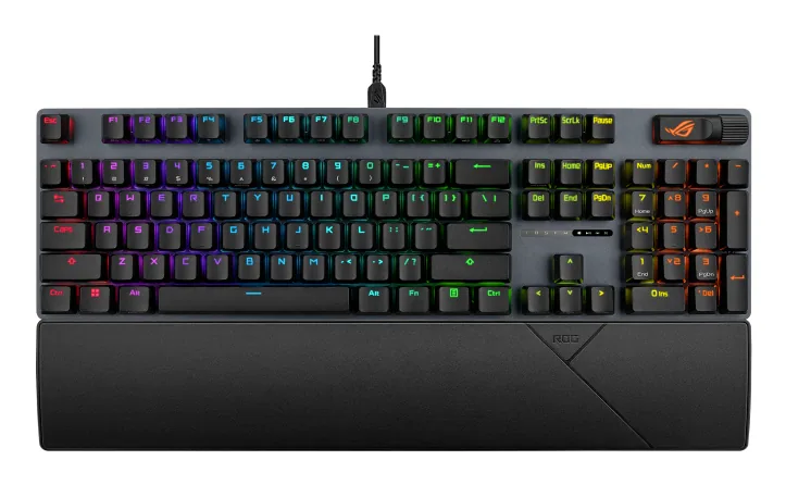 ASUS ROG Strix Scope II X Tastatur Gaming USB Schweiz Schwarz – Bild 1