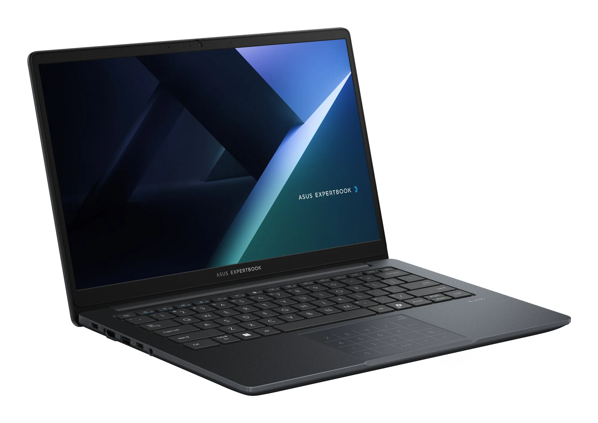 ASUS ExpertBook BM1 BM1403CDA-S61825X AMD Ryzen™ 5 150 Laptop 35,6 cm (14") Full HD 16 GB DDR5-SDRAM 512 GB SSD Wi-Fi 6 (802.11ax) Windows 11 Pro Schwarz, Grau QWERTZ Deutsch – Bild 5