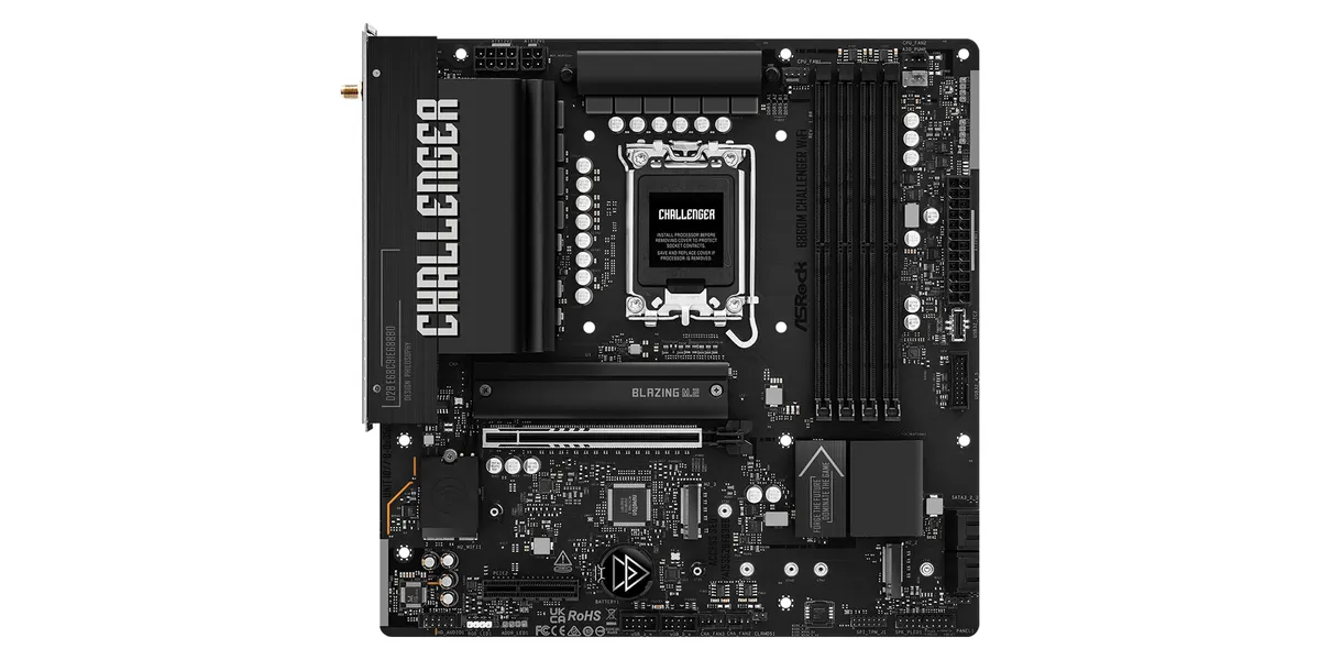 ASRock B860M Challenger WiFi 1851 mATX HDMI/DP DDR5
