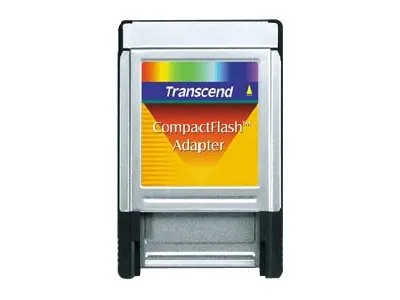CompactFlash Card Transcend Adapter auf PCMCIA