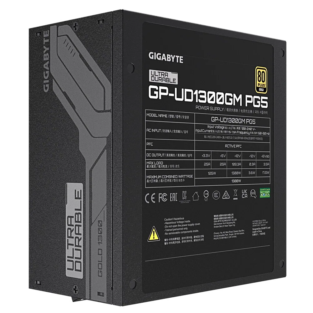 GIGABYTE UD1300GM PG5 EU Netzteil – Bild 6
