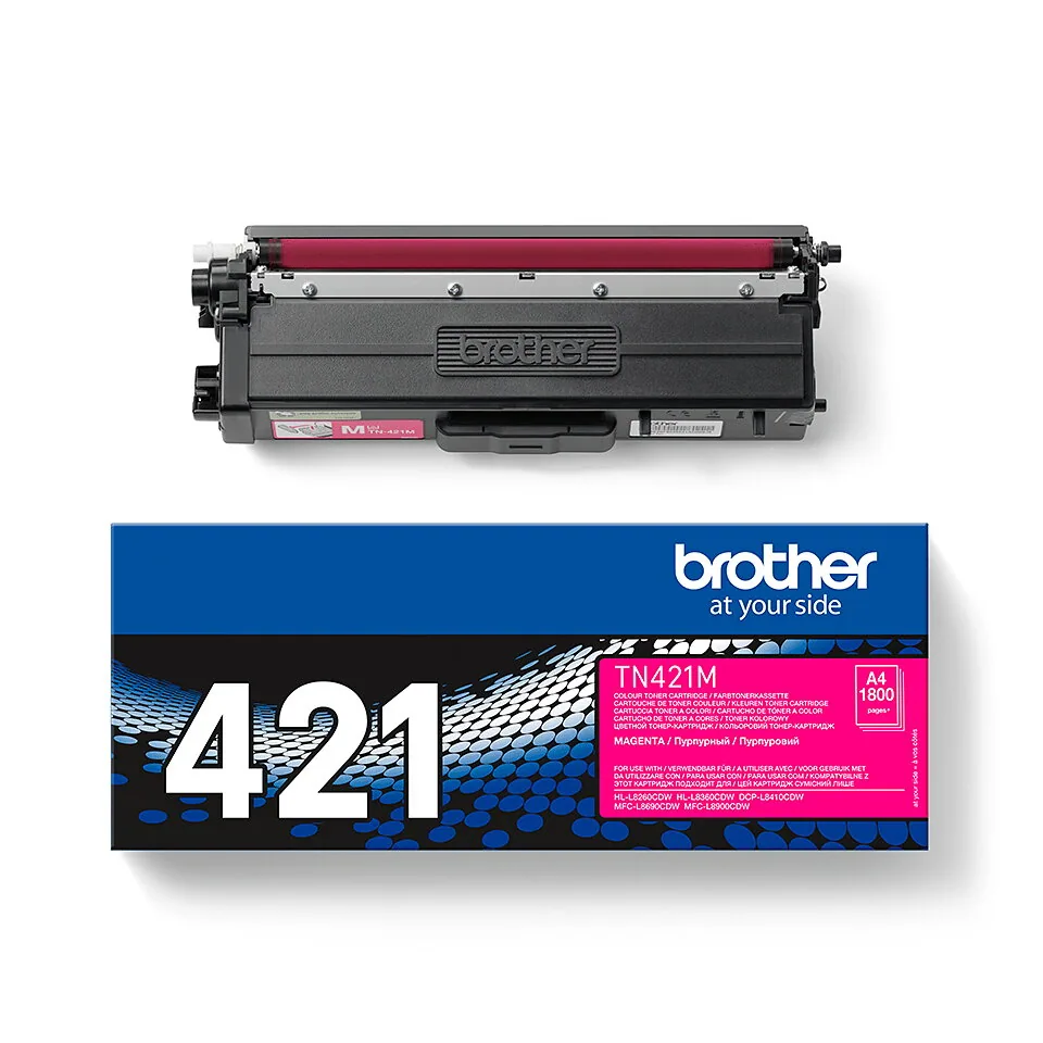 Brother TN-421M Tonerkartusche 1 Stück(e) Original Magenta – Bild 2