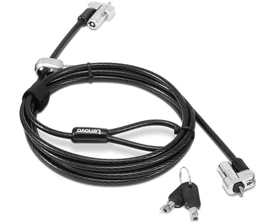 Lenovo 4XE1B81916 Kabelschloss Schwarz 1,8 m – Bild 1