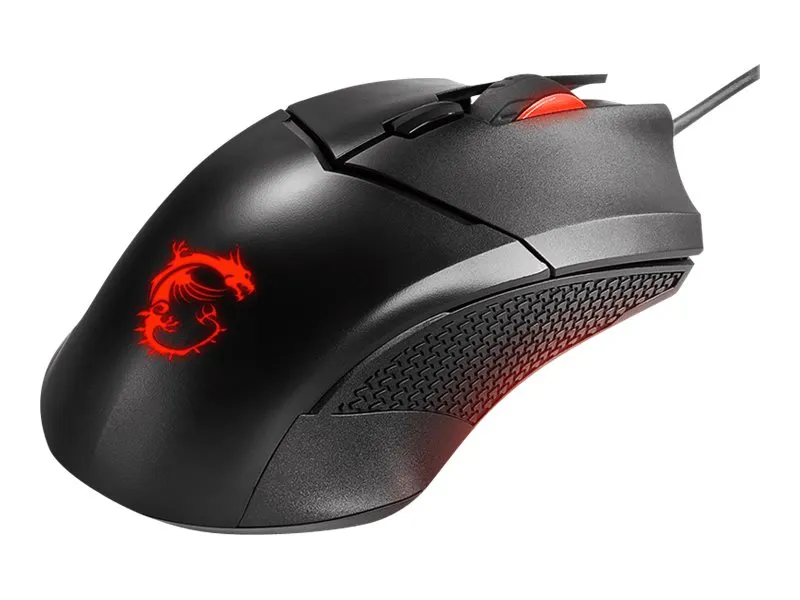 MSI Clutch GM08 Gaming Maus, Black, USB