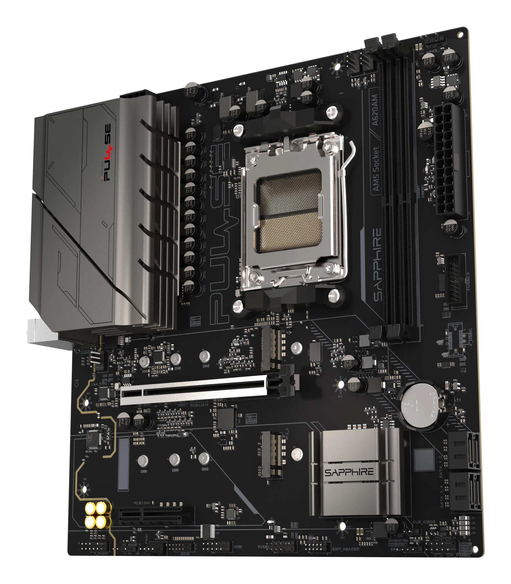 Sapphire MB Pulse A620AM AMD, AM5, DDR5, mATX