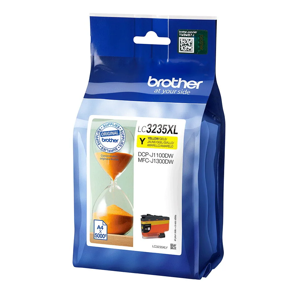 Brother LC3235XLY Druckerpatrone 1 Stück(e) Original Hohe (XL-) Ausbeute Gelb – Bild 1