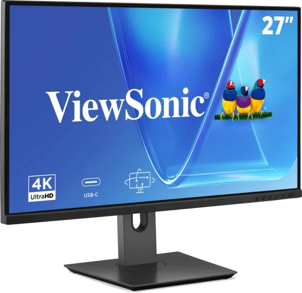 Viewsonic VG Series VG2719U-4K Computerbildschirm 68,6 cm (27") 3840 x 2160 Pixel 4K Ultra HD LED Schwarz – Bild 2