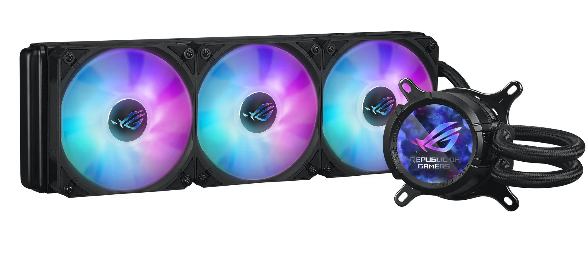 ASUS ROG STRIX LC III 360 ARGB Prozessor All-in-One-Flüssigkeitskühler 12 cm Schwarz – Bild 1
