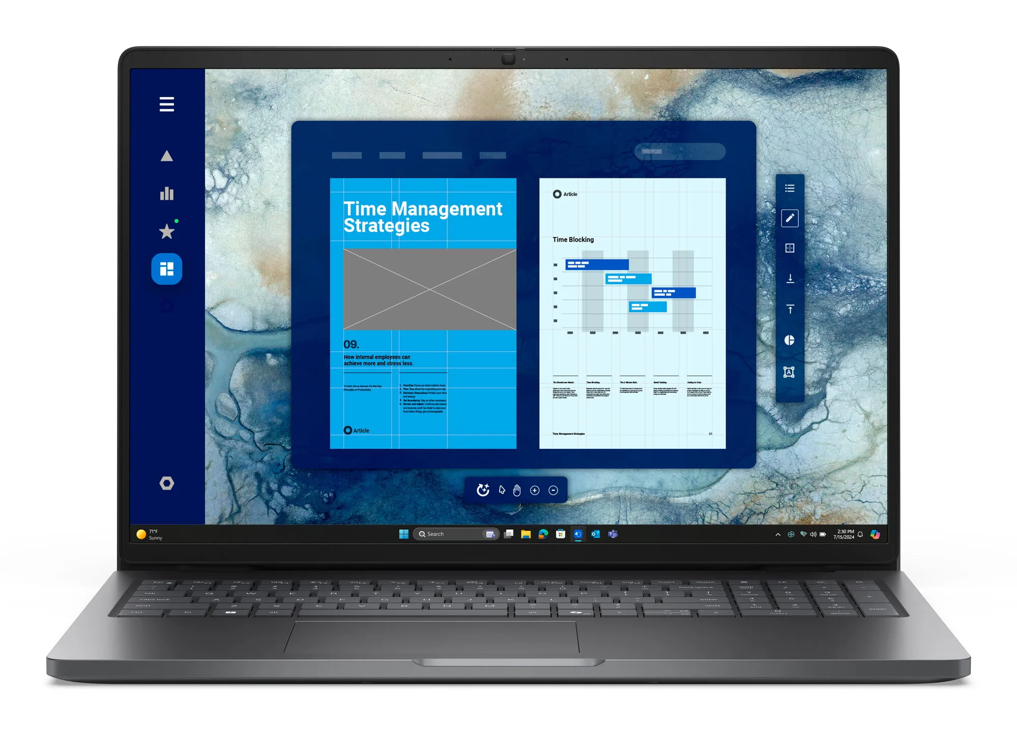 DELL Pro 16 PC16250 Laptop, Intel Core 5, 16 GB – Bild 1