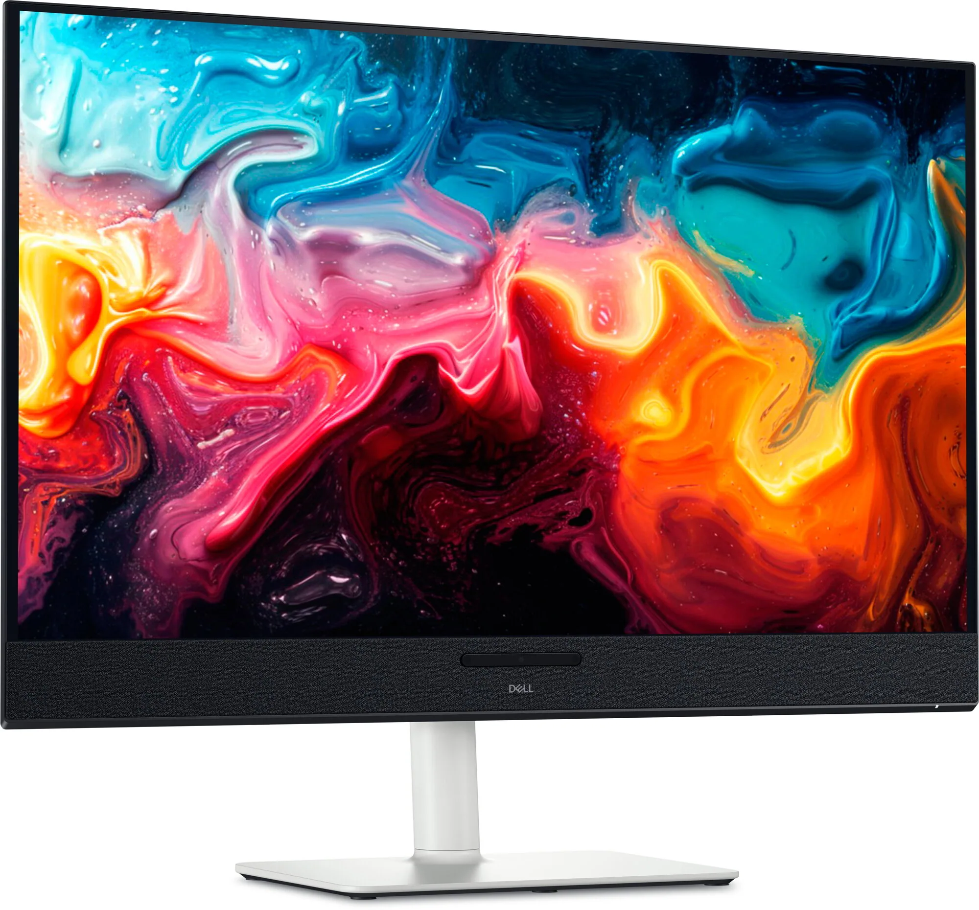 DELL Plus S3225QC Computerbildschirm 80,3 cm (31.6") 3840 x 2160 Pixel 4K Ultra HD QD-OLED Schwarz, Silber – Bild 1