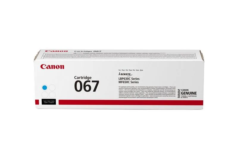 Canon 067 Tonerkartusche 1 Stück(e) Original Cyan – Bild 1