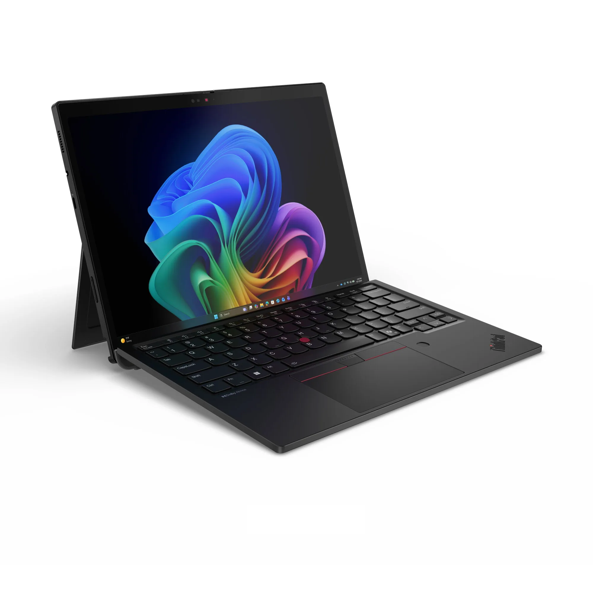 Lenovo ThinkPad X13 Detachable Gen 1 Copilot+ PC Intel Core Ultra 5 332 Hybrid (2-in-1) 33 cm (13") Touchscreen 16 GB LPDDR5x-SDRAM 512 GB SSD Wi-Fi 7 (802.11be) Windows 11 Pro Schwarz Deutsch – Bild 2