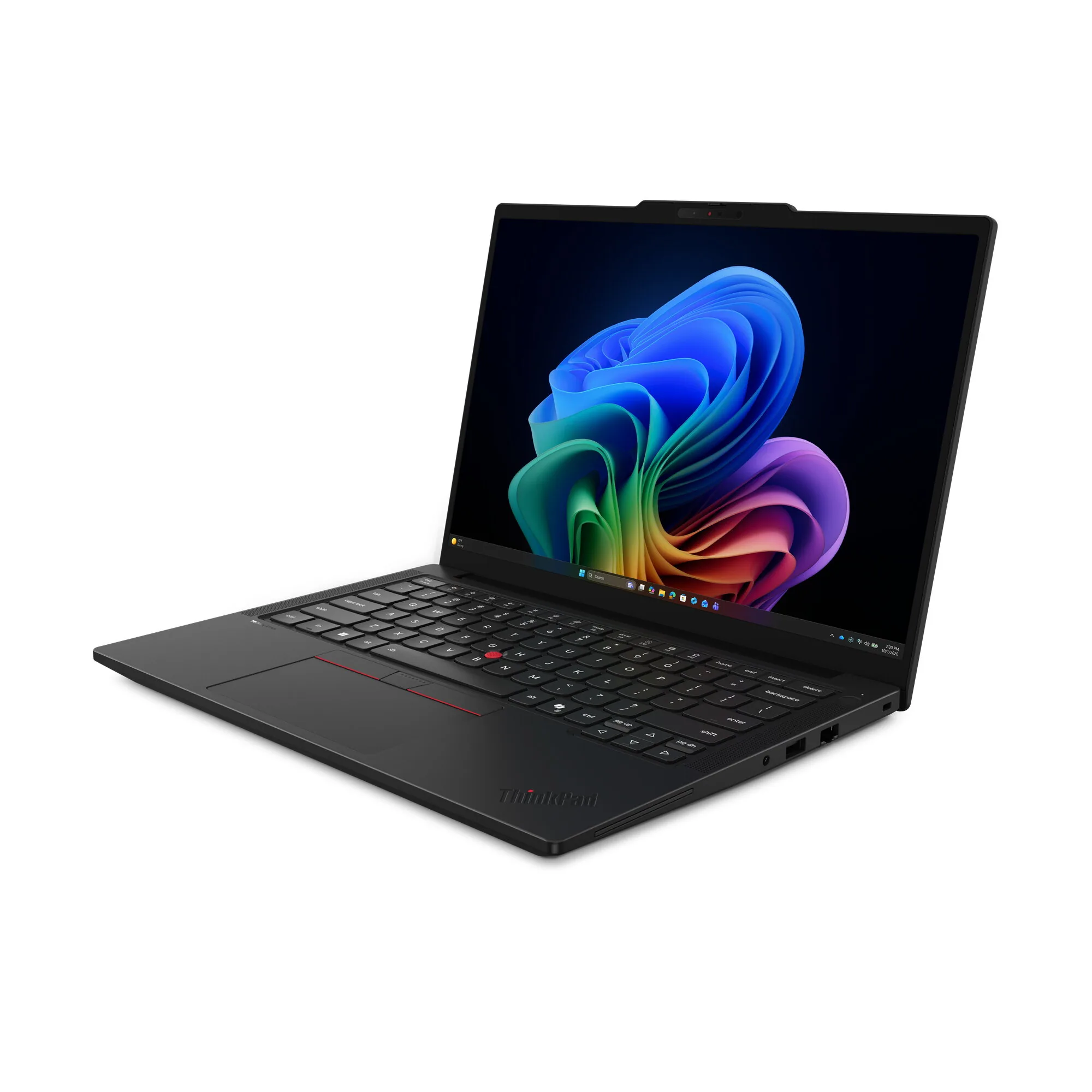 Lenovo ThinkPad T14 Gen 7 (Intel) Copilot+ PC Intel Core Ultra 7 355 Laptop 35,6 cm (14") Touchscreen WUXGA 32 GB LPDDR5x-SDRAM 1 TB SSD Wi-Fi 7 (802.11be) Windows 11 Pro Schwarz Deutsch – Bild 3
