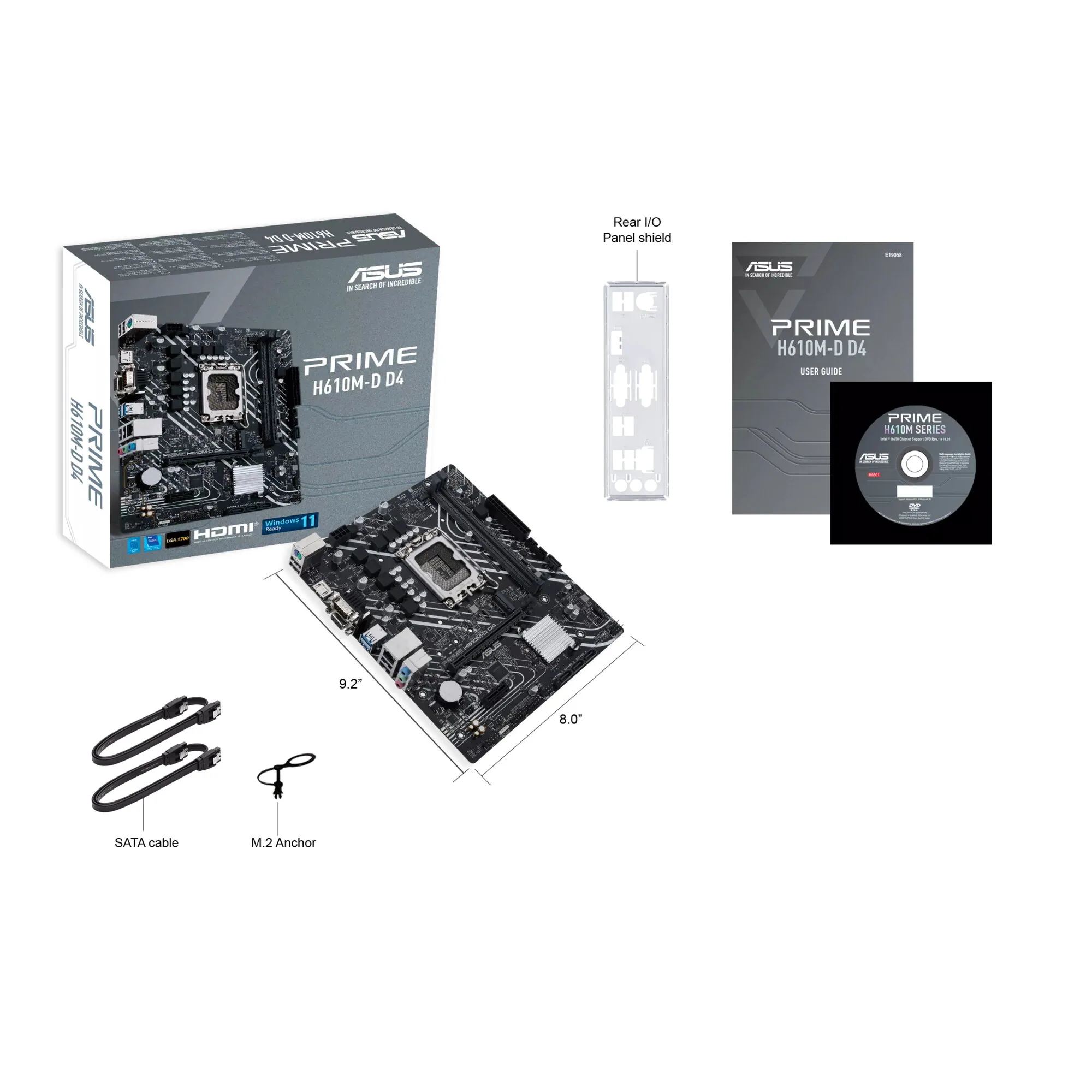 ASUS PRIME H610M-D D4 Intel H610 LGA 1700 micro ATX – Bild 7