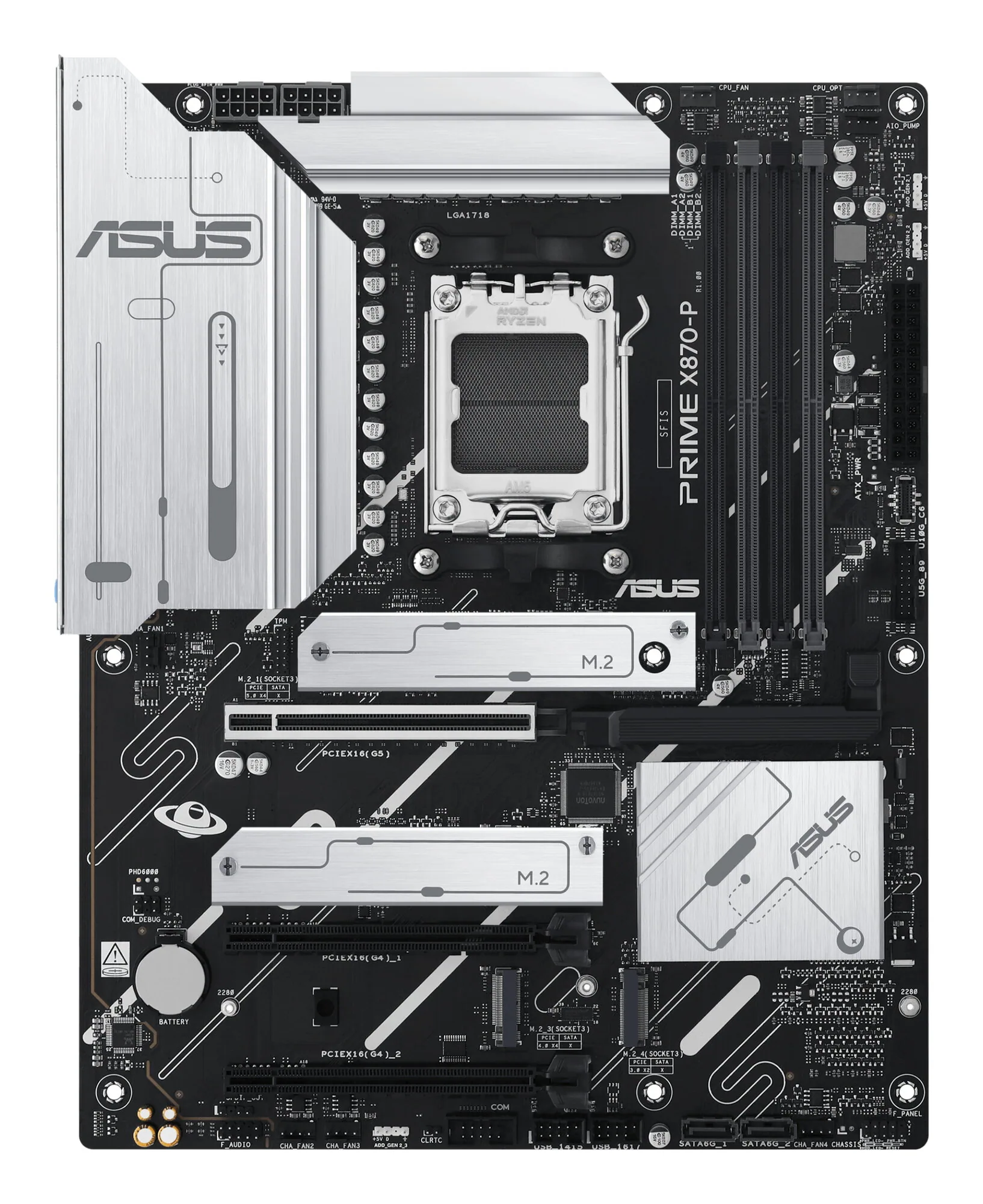 ASUS PRIME X870-P AMD X870 Sockel AM5 ATX – Bild 2