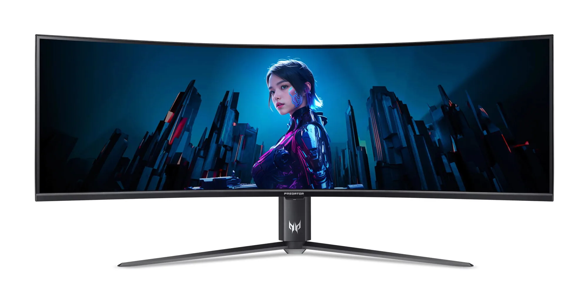 Acer UM.NZ7EE.001 Computerbildschirm 144,8 cm (57") 7680 x 2160 Pixel Schwarz – Bild 1