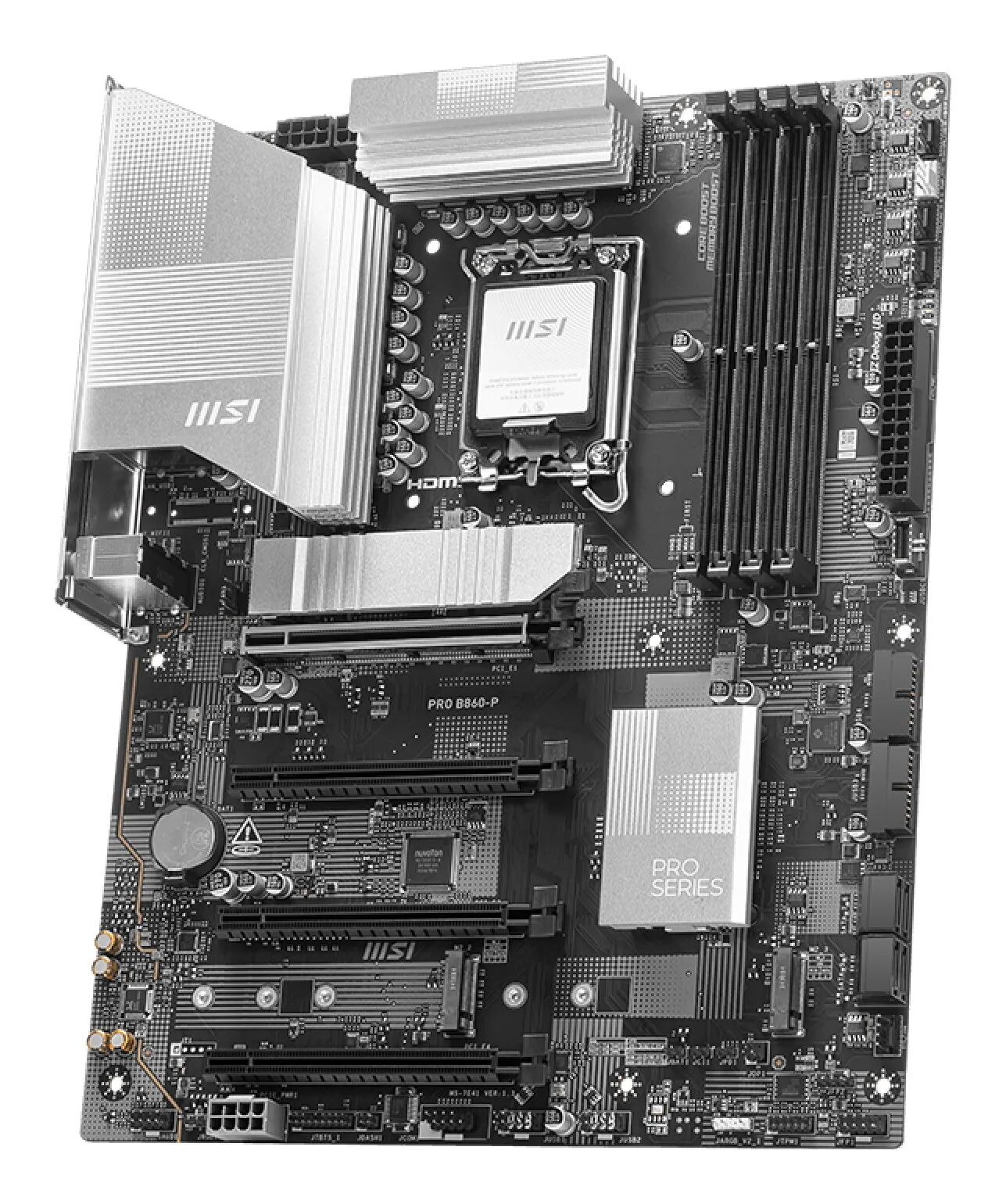 MSI PRO B860-P Motherboard Intel B860 LGA 1851 (Socket V1) ATX – Bild 3