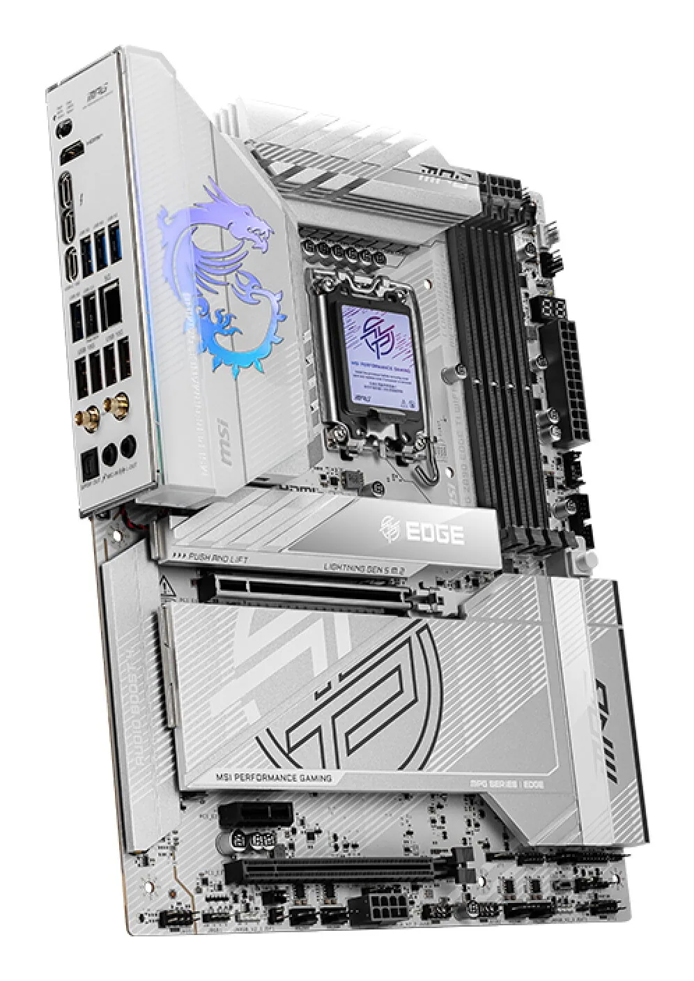 MSI MPG Z890 EDGE TI WIFI Motherboard Intel Z890 LGA 1851 (Socket V1) ATX – Bild 4