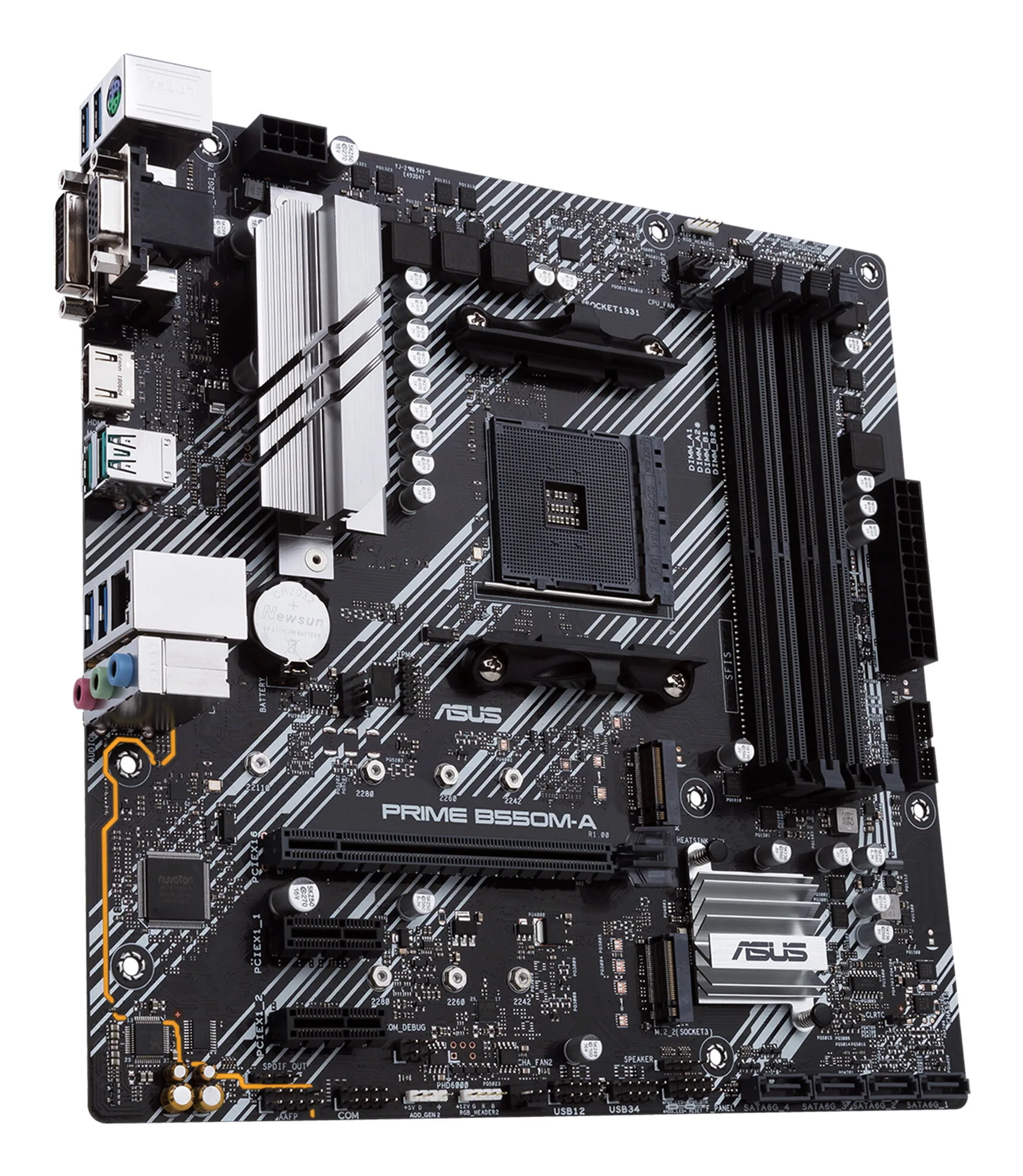 ASUS PRIME B550M-A AMD B550 Sockel AM4 micro ATX – Bild 4