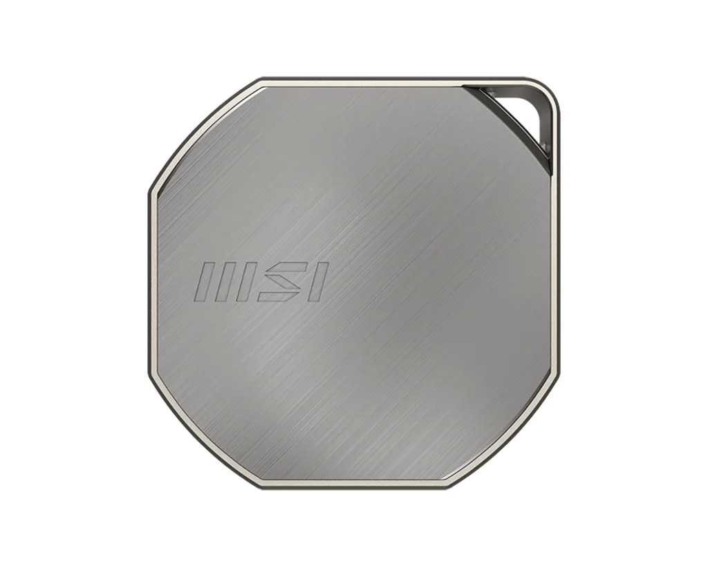 MSI DATAMAG 40GBPS 1 TB Externes Solid State Drive USB Typ-C USB 3.2 Gen 2x2 Silber – Bild 1