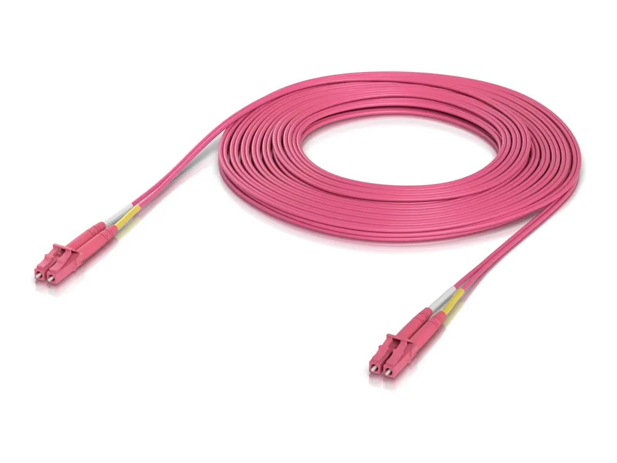 Ubiquiti OM4 Duplex LC UPC Fiber Patch Cable 10M