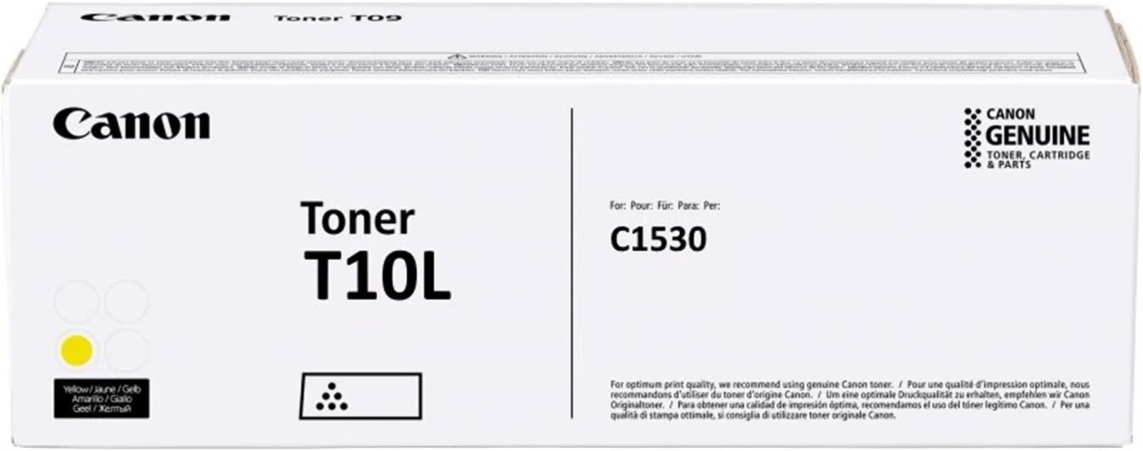 Canon T10L Tonerkartusche 1 Stück(e) Original Gelb – Bild 1