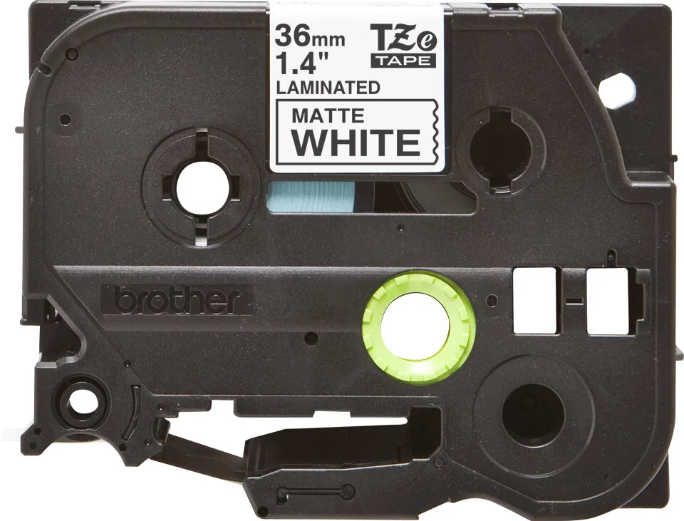Brother TZE-M261 Etiketten erstellendes Band Schwarz auf weiss – Bild 2