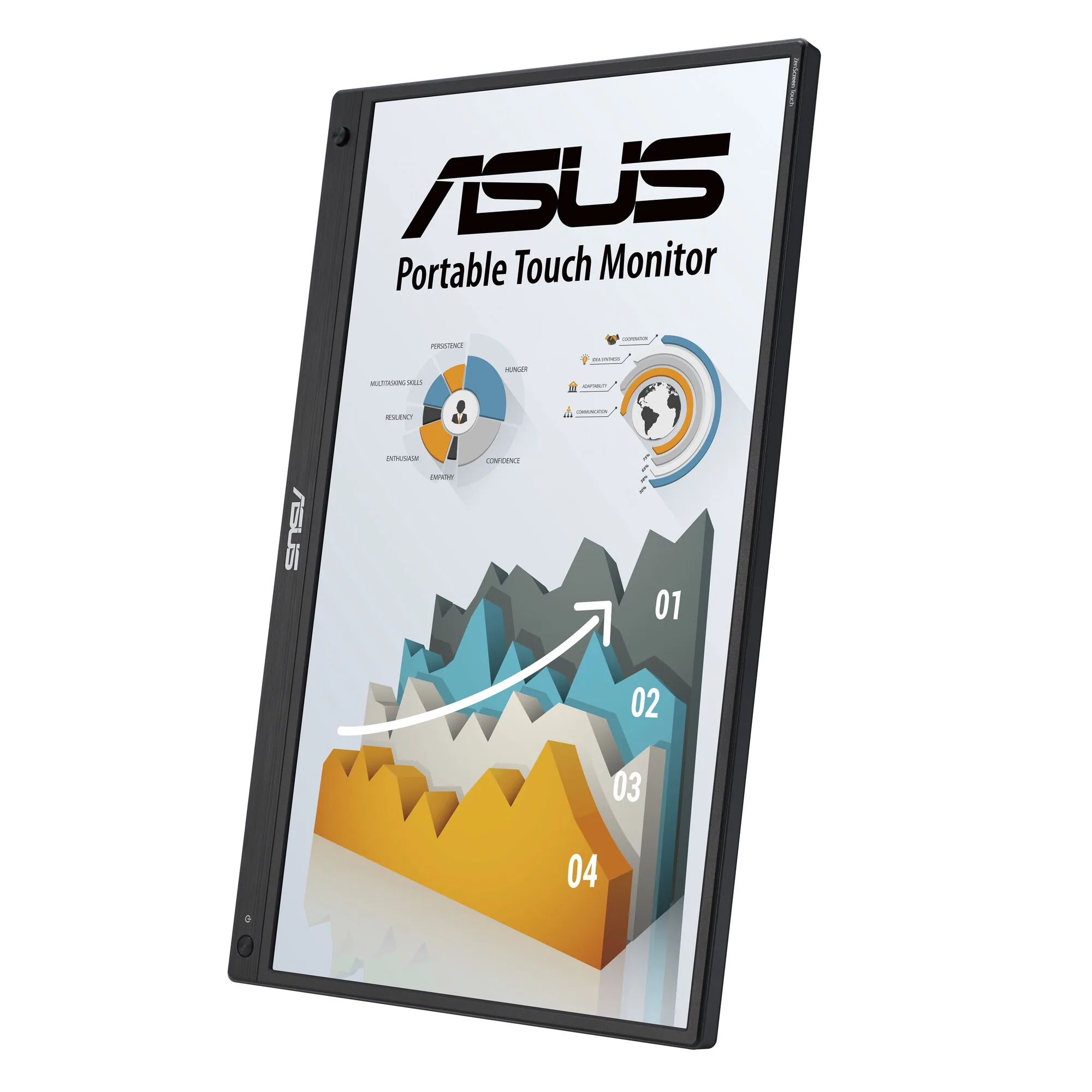 ASUS ZenScreen MB16AHT Computerbildschirm 39,6 cm (15.6") 1920 x 1080 Pixel Full HD Touchscreen Schwarz – Bild 6