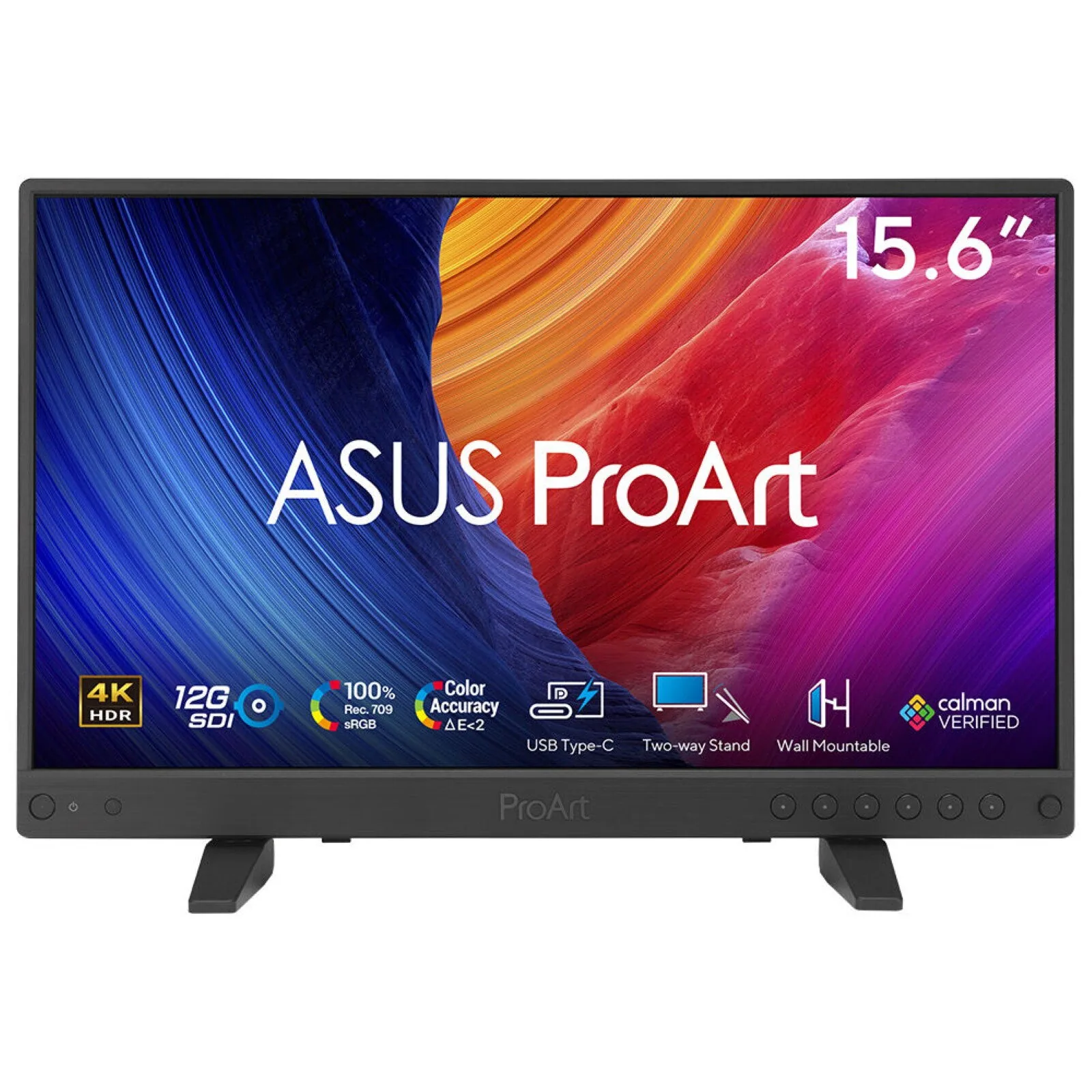 ASUS ProArt PA16USV Computerbildschirm 39,6 cm (15.6") 3840 x 2160 Pixel 4K Ultra HD LCD Schwarz – Bild 1