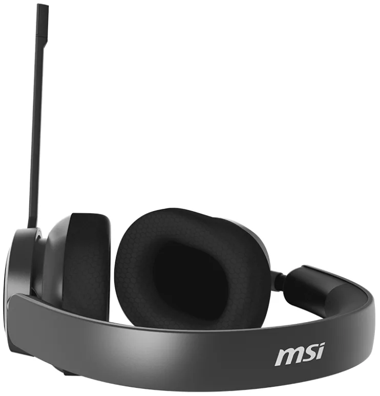 MSI Maestro 300 Kopfhörer Kabelgebunden Kopfband Gaming USB Type-C / USB Type-A Schwarz – Bild 4