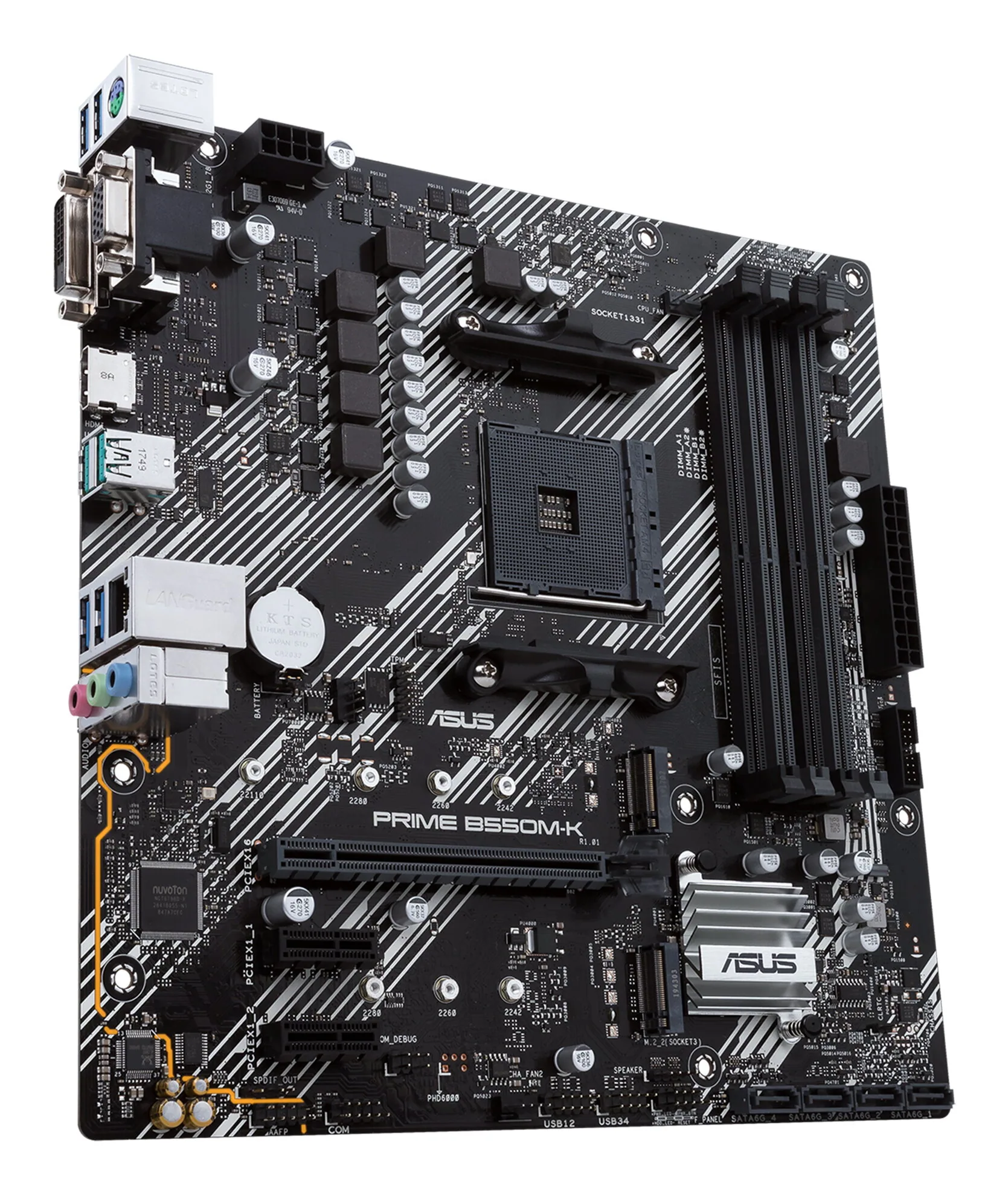 ASUS PRIME B550M-K AMD B550 Sockel AM4 micro ATX – Bild 3