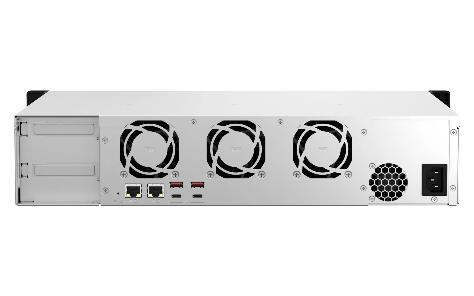 QNAP TS-873AEU-4G NAS & Speicherserver Rack (2U) Ryzen Embedded V1500B 4 GB DDR4 0 TB QuTS hero Schwarz – Bild 6