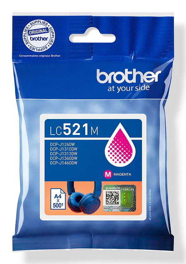 Brother LC521M Druckerpatrone 1 Stück(e) Original Magenta – Bild 5