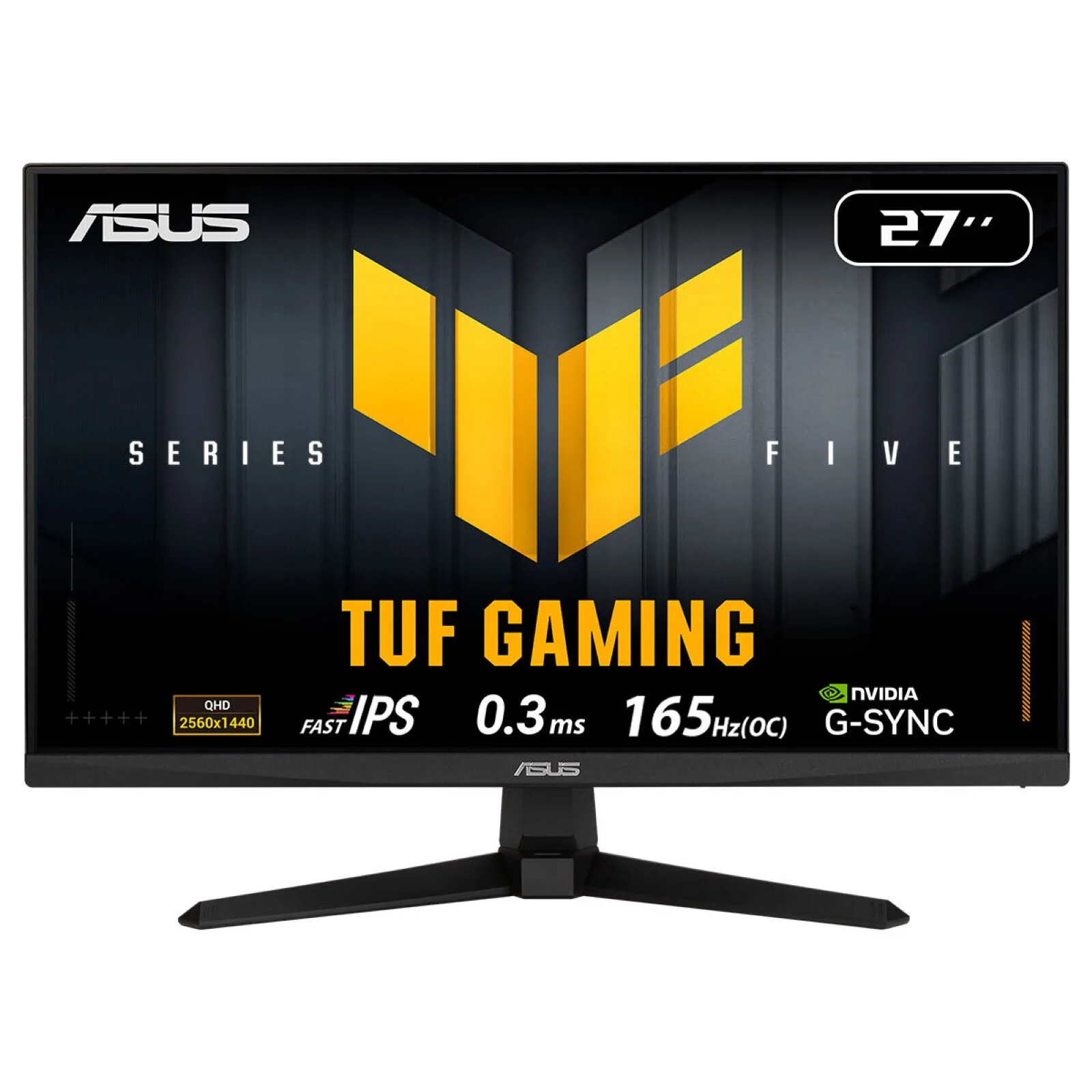 ASUS TUF Gaming VG27AQE5A Computerbildschirm 68,6 cm (27") 2560 x 1440 Pixel Quad HD LED Schwarz – Bild 1