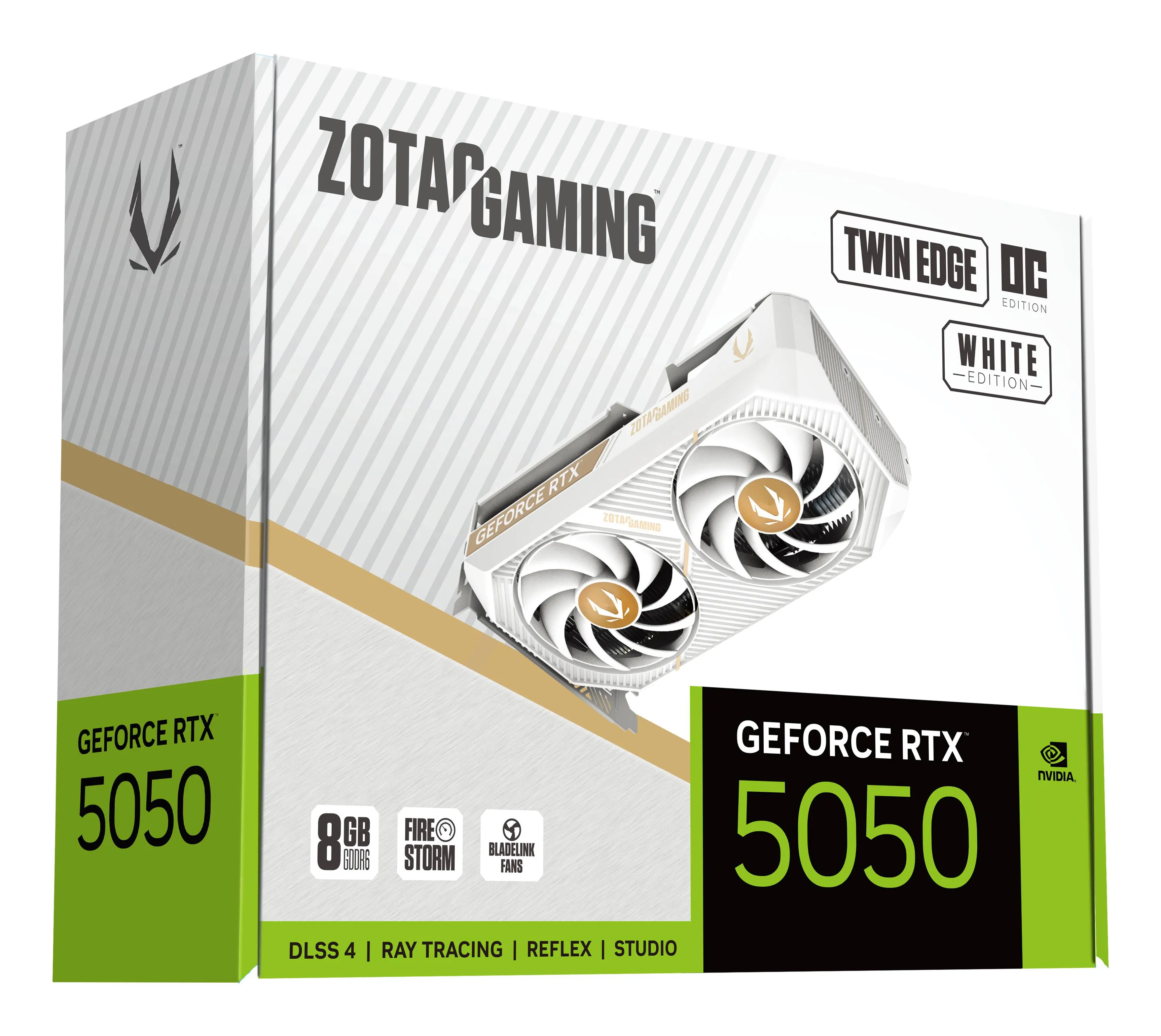 Zotac RTX 5050 Twin Edge OC White 8 GB GDDR6 HDMI 3xDP
