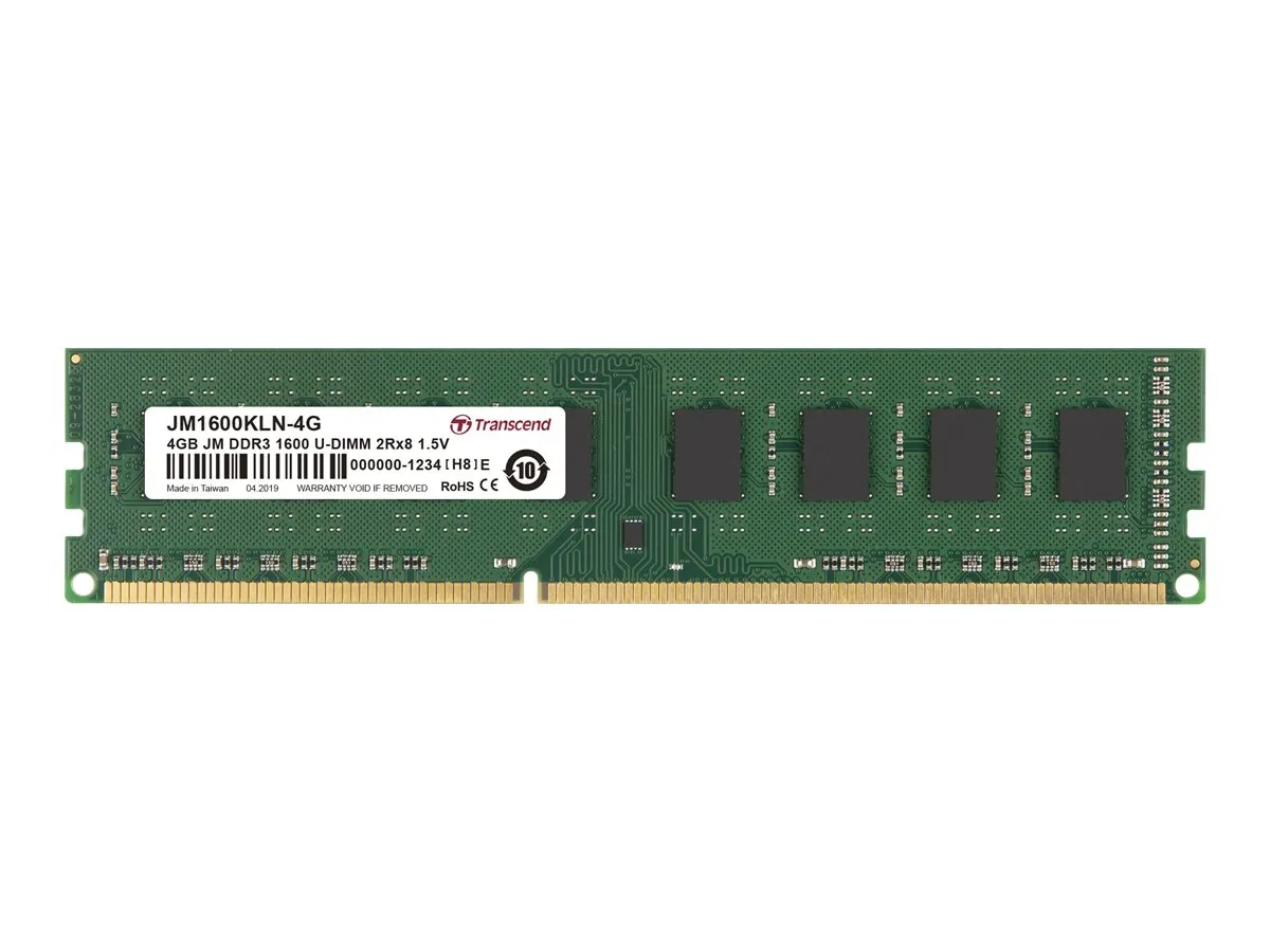 Transcend JetRam DDR3-1600 CL11 4 GB JM1600KLN-4G
