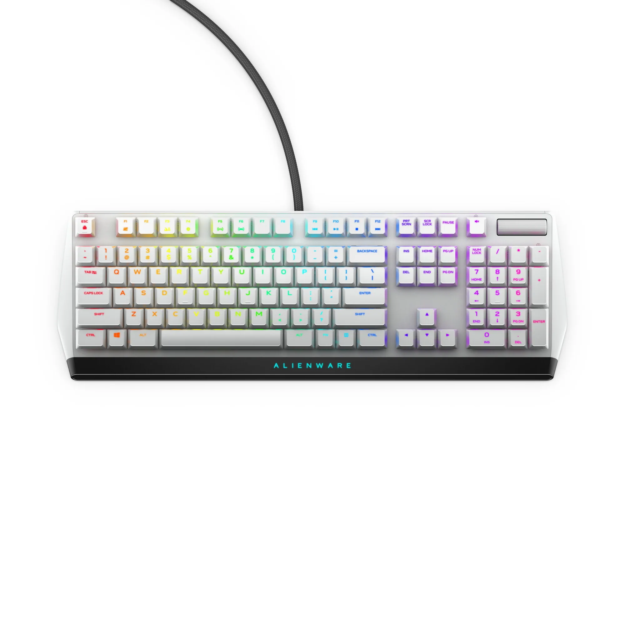 Alienware AW510K Tastatur Gaming USB Schwarz, Weiß – Bild 3